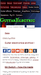 Mobile Screenshot of guitarelectric.eu